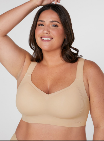LUVLETTE Sujetador sin costuras sin aros Plus Dream Curve 2XL DD